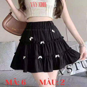 Chân Váy Ngắn  Tầng  Công Chúa Phối Ren Voan Dễ Thương  Váy Ngắn Xòe Nữ Ulzzang Hàn Quốc