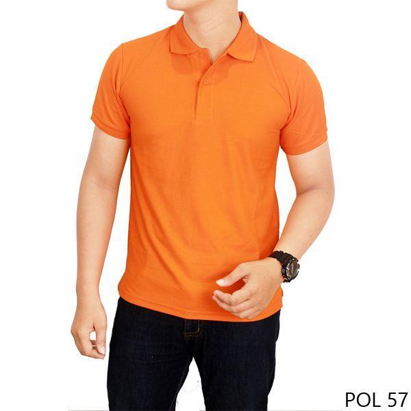 baju polo orange