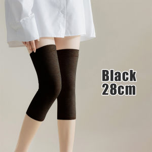 1Pair Fashion Breathable Comfortable Elastic Sport Fitness Knee Pad Wrap Brace Knee Support Air Conditioning Knee Guard Socks Cover Summer Breathable Thin Sports Knee Guard Over The Knee Socks Old Cold Leg Joints Without Trace Cotton Knee Protection