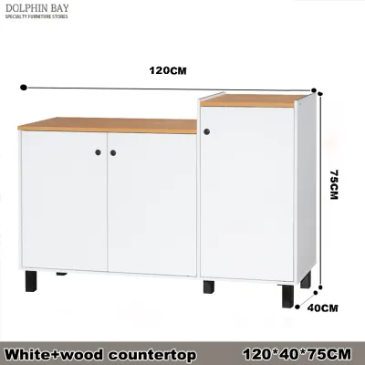 Bewell Kitchen Gas Stove Cabinet Heavy duty Gas Cabinet Kitchen Organizer Storage Cabinet Space Saving