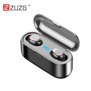 ZUZG Wireless Earphone Bluetooth V5.0 TWS Wireless Bluetooth Headphone LED Display Headset With Microphone