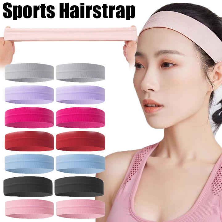 Women Sports Headband Yoga Hairband Fashion Elastic Hair Bands Running Fitness  Headwear Turban SweatBand Makeup Hair Accessories