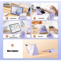 [🇲🇾Stock]🚀SOCEDEEP for Y-Folding iPad Case for iPad Air 11 2025 2026 Air8 Air7 Air6 Pro 11 13 M2 M3 M4 Air mini 7 6 11th 10th 7th 8th 9th Gen 10.2 5th 6th Gen 9.7 Air2 Air4 Air5 10.9 Casing Y Fold Premium Transparent Acrylic Cover With Pencil Holder. 