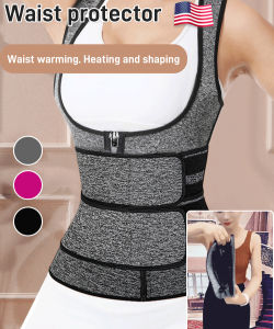 Corset Sports Vest Waist Support Tummy Control Corset [腰部支撑神器] 双腰收腹背心收腹运动束腹带健身塑身衣可调节