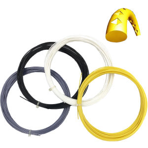 ALU Điện Thô Vợt Tennis Chuỗi Polyester 12M Thô 16G