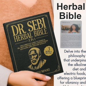 Dr. Sebis Herbal Bible Herbal Sacred Pills Dr Sebi Herbal Bible Complete Collection English Bible