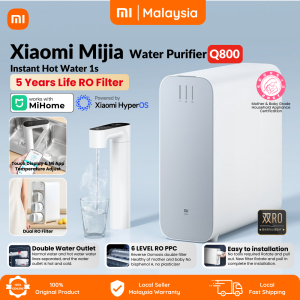 Xiaomi Mijia Smart RO Water Purifier Q800 Instant Hot Water Dispenser DTS BPA-free 5Y Life Filter App Control