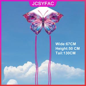 JCSYFAC 1.4M Đầy Màu Sắc Bướm Diều Bay Đồ Chơi Cho Trẻ Em Diều Bay Cá Diều Chuyên Nghiệp Diều Gió Đồ Chơi Thể Thao-Giải Trí Diều Không Khí Vui Vẻ