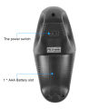 Wireless Trackball Mouse 2.4Ghz Wired Thumb-Controlled Digital Mause 10M Handheld Vertical Track Ball Optical Ergonomic Mice. 