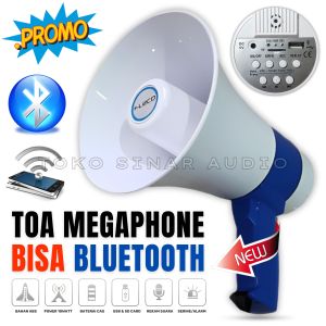 TOA SPEAKER UNTUK JUALAN KELILING Megaphone Toa Charger YC-1382RUBT BISA BLUETOOTH HP - USB FLASHDISK -MEMORI - REKAM SUARA | toa buat dagang keliling di motor pengeras suara untuk jualan toak buat jualan keliling rekaman