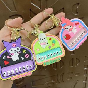 STIPA Gantungan Kunci Piano Bunyi Motif Karakter Karet Ganci Tas Motor Mainan Anak Music Game Keychain LZ