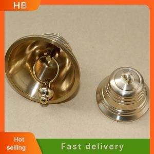 HB Copper Bell DIY Crafts Keychain Charms Hanging Pendants Jewelry Doorbell Ornaments For Home Office