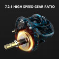 KastKing Brutus Baitcasting Reel Magnetic Braking System 7.2:1 Gear Ratio 5+1 Ball Bearings 8KG Max Drag Fishing Coil. 