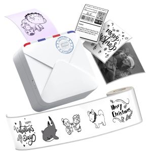 Phomemo M02S Bluetooth Thermal Label Printer PortableHD 300dpi Printing ResolutionInkless Mini Photo PrinterGreat For PictureStudy NotesTo Do ListBannerLogoDIY Sticker