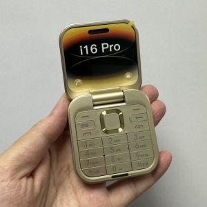 New Mobile Phone  i16 pro Dual SIM Non-Smartphone Flip Phone with Buttons for Elderly and Students