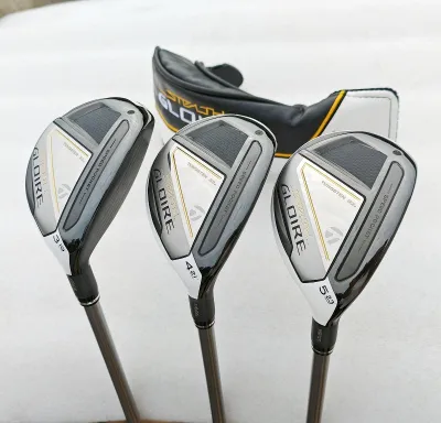 ไม้กอล์ฟไฮบริด TaylorMade Stealth Gloire Hybrids U3 U4 U5 Golf Clubs Graphite S/SR/R Flex Shaft for Right Handed with Headcover TMU001