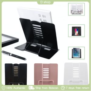 Metal Reading Frame Reading Rack Adjustable Book Stand Reader Reading Frame Rack Metal Foldable 6 Adjustable Angle