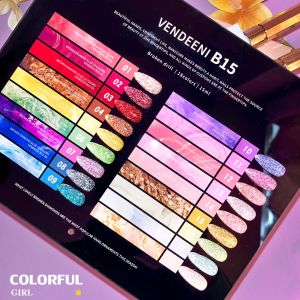 【พร้อมส่ง】Vedenni   B15สี  สีเจลแฟลช18สี แถม ชาร์ทสี(Vedenni) 15 สีผมธรรมชาติสำเร็จค่ะ แฟลชใหม่ล่าสุด แถมชาร์ทสำเร็จ