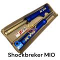 Shock depan / front fork Mio Sporty ( 2008-2011) merk kayaba zeto warna Hitam •KYOS-FF1020HZ. 