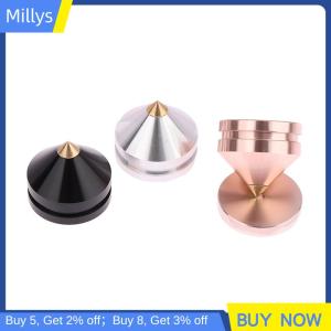 Millys 1 bộ loa Loa gai đứng Chân loa âm thanh bộ phận Sửa Chữa Bàn xoay đứng giảm xóc Pin móng tay và miếng đệm