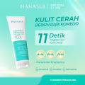 Hanasui Ceramide Probiotics Peeling Gel - Eksfoliasi Gel Wajah Perbaiki Skin Barrier Mencerahkan dan Angkat Sel Kulit Mati Komedo. 