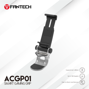 Fantech ACGP01 Smart Gaming Grip Mobile Cell Phone Stand Controller Mount Hand Grip Gamepad Phone Clip Holder