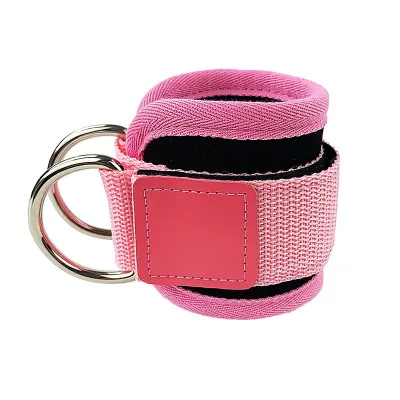Strap Fitness Ankle Adjustable D-Ring Strap Gym Ankle Strap Fitness Gym Strap Pengikat Pergelangan Kaki