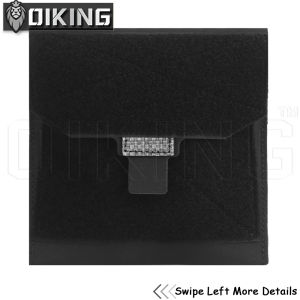 Oiking Knights Map Pack Bag Built-in Tegris Velcro Surface Tactical Vest Molle Expansion Sundries Bag for Outdoor Hunting Accessories