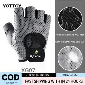 YOTTOY Fitness Gloves Weightlifting Training Gloves Non-Slip Breathable Lightweight Comfortable Stretchy Durable Efficient Versatile Gloves