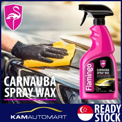 Flamingo Carnauba Spray Wax 500ml Car Care (KAM AUTO MART PTE LTD)