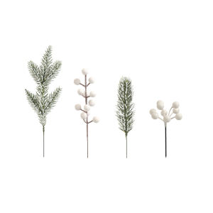 【4/29pcs Combination】Artificial Pine Needles Berry Fake Plant Christmas Tree Decoration for Xmas Garland Ornament Home Decor 2026 Accessory