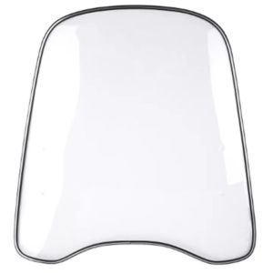 VERMILL PC Motorcycle Windshield Universal Transparent Motorcycle Wind Deflector High Quality Wear-resistant Motocycle Extension Spoiler
