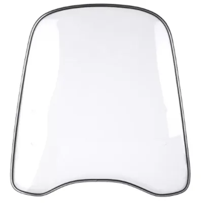 SWIFTTIDE Universal Motorcycle Windshield Transparent PC Motorcycle Wind Deflector High Quality Strong Motocycle Extension Spoiler