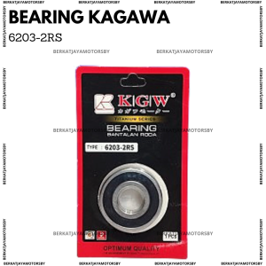 BEARING LAKER LAHER 6203 2RS KAGAWA KEMASAN PRESS LAHAR KGW