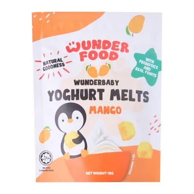Wunderfood Wunderbaby Yoghurt Melts - Mango