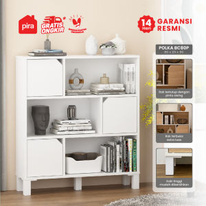 PIRA OX - POLKA BC80P Rak Buku / Rak Serbaguna / Rak Susun