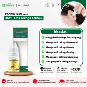 Obat Tetes Telinga Obat Congek Telinga Bernanah Infeksi Telinga Curek Telinga Berdengung Obat Telinga Sakit Telinga Telinga Budeg Telinga Sakit Bisa Untuk Anak Dan Dewasa Propolis Brazil SM