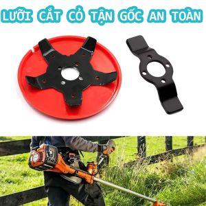 Lưỡi cắt cỏ dại đa năng cho nông nghiệp làm vườn lưỡi máy cắt cỏ tận gốc 5 cánh an toàn