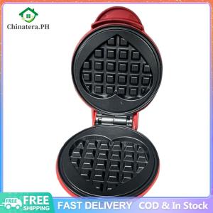 Mini Waffle Maker Nonstick Waffle Iron Quick Heat-Up Sandwich Cake Baking Tray for Quick Breakfasts Snacks and Desserts