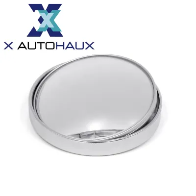 X AUTOHAUX 1 chiếc gương chiếu hậu ô tô lồi góc rộng điều chỉnh 360 độ đường kính 75mm có chức năng điểm mù.