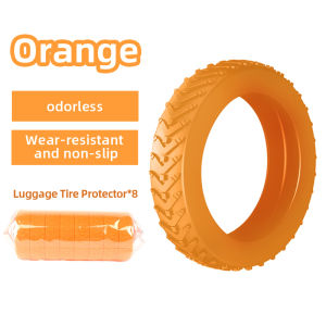 [SG Seller] Universal Luggage Suitcase Wheels Cover Silicone Wear Resistant Trolleys Case Caster Protection Covers For Suitcase Wheels Travel Wheel Protector