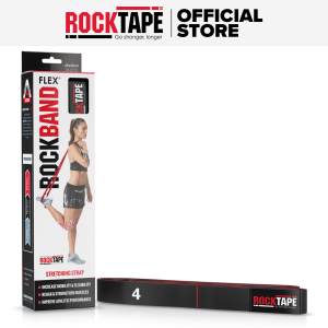 RockTape Rockband Flex Resistance Band Medium Stretching Strap