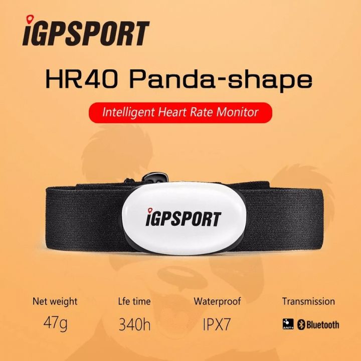 Igpsport HR40 เครื่องวัดอัตราการเต้นของหัวใจอัจฉริยะ | Lazada.co.th