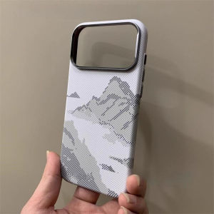 Abstract Valley River Case Shell for iPhone 17 Pro Max 15 16 Magnets Charging Back Cover Camera Lens Protection Shields