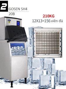 Máy làm đá 250L chuyên dụng cho quán CÀ PHÊ << quán NƯỚC tiện dụng