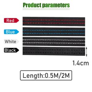 Stiker Strip Bahan Kulit PU Untuk Dekorasi Interior Mobil Universal