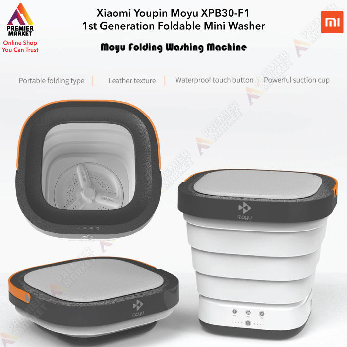 Xiaomi Youpin Moyu Mesin Cuci XPB30-F1 Mini Portable Washing
