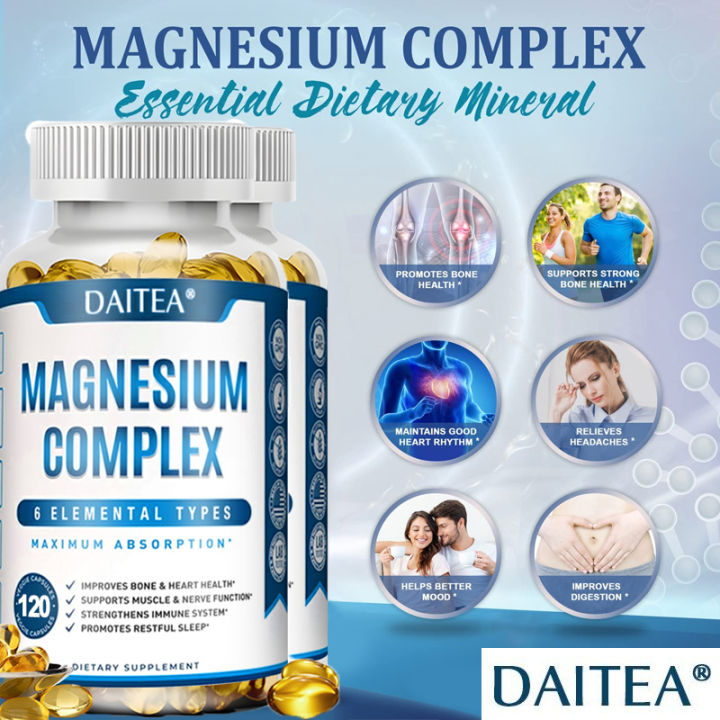 Premium Magnesium Complex Maximum Absorption Magnesium Supplement for