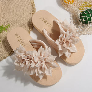 [Free Shipping] WomenS Wedge Sandals 2026 Summer New Style Design Suitable For Everyday Wear Lightweight EVA Material Floral Pattern Beach Sandals In Stock