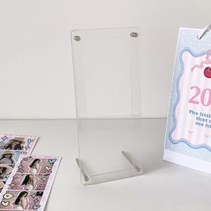 LITTLEX Clear Photocard Stand Acrylic DIY Frame Photo Protector Holder High Quality Kpop Photocard Frame Life Four Cut